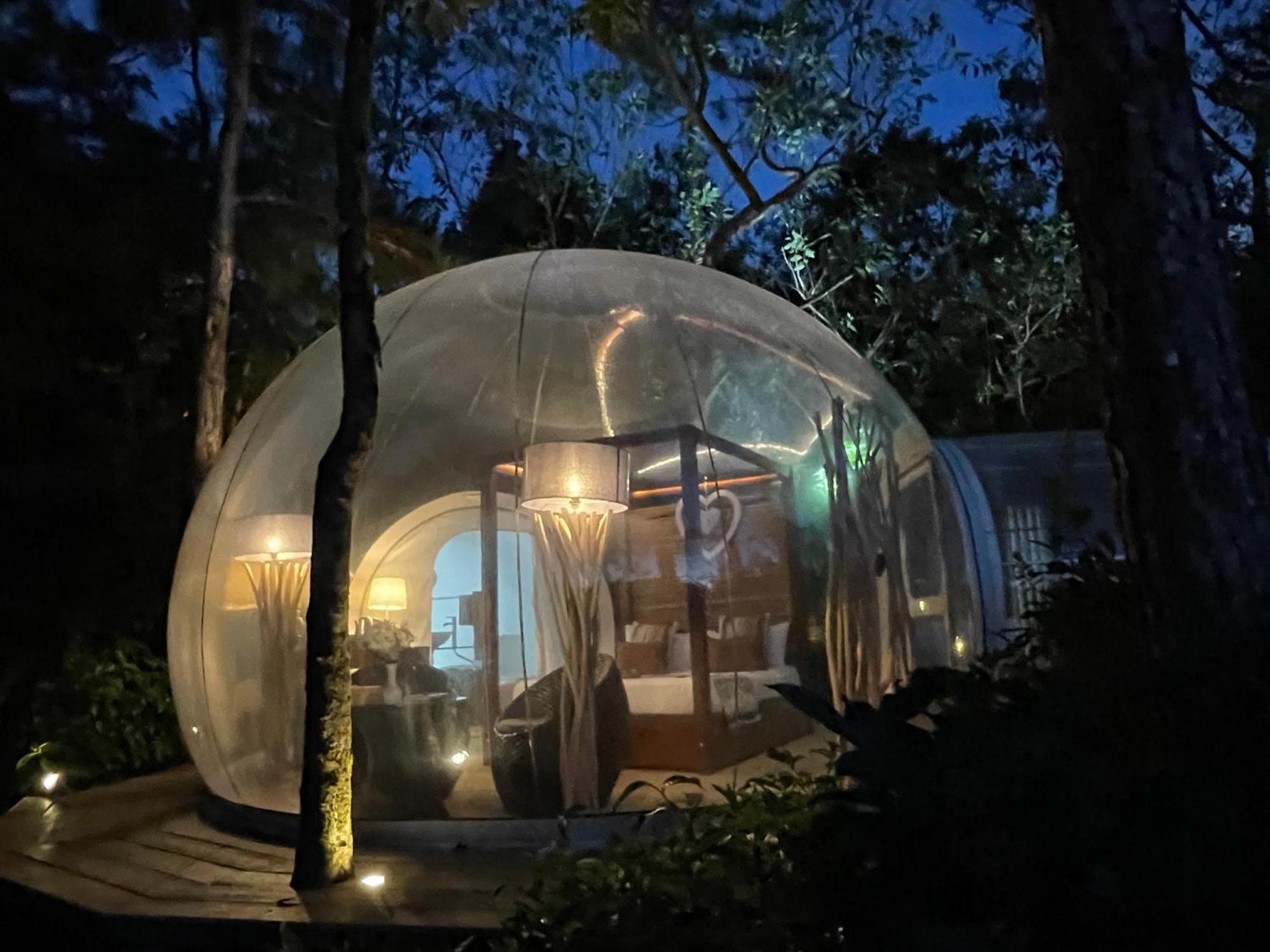 Bubble Lodge Bois Cheri Plantation Eksteriør billede