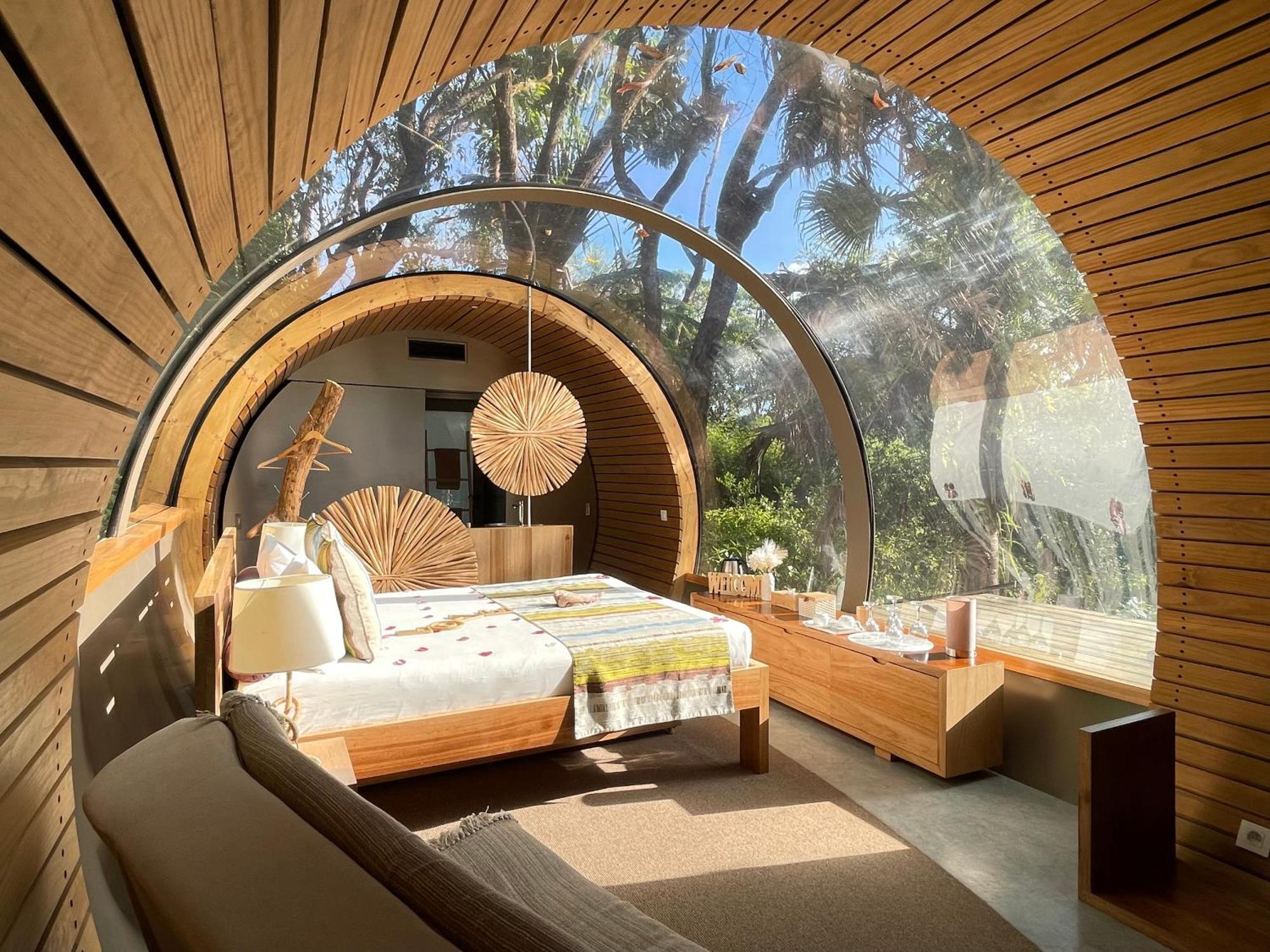 Bubble Lodge Bois Cheri Plantation Eksteriør billede